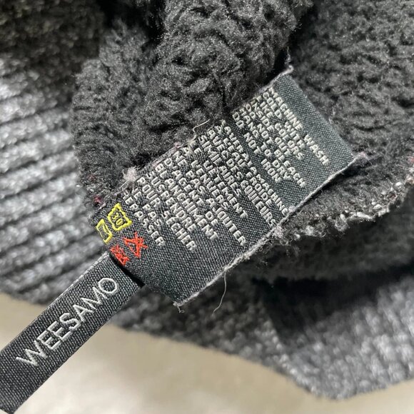 Buffalo David Bitton Weesamo Mens Dark Gray Long Sleeve Full Zip Hoodie Size L - Picture 5 of 9